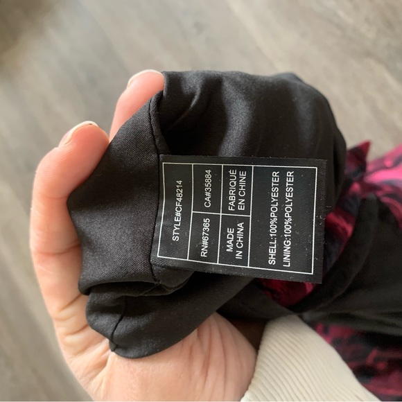 Cupcakes and Cashmere Chiffon Trapeze Dress size small - Picture 6 of 6